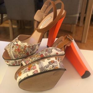 Carven platform sandals